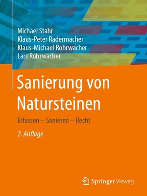 cover image of Sanierung von Natursteinen